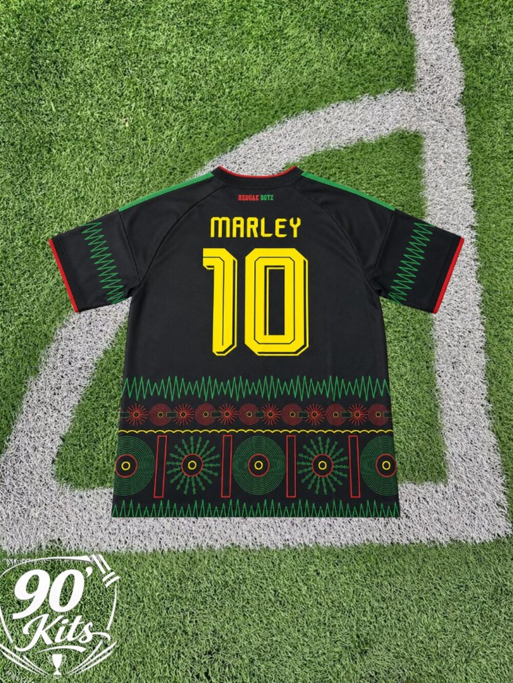 2026 Jamaica Bob Marley Away Soccer Jersey